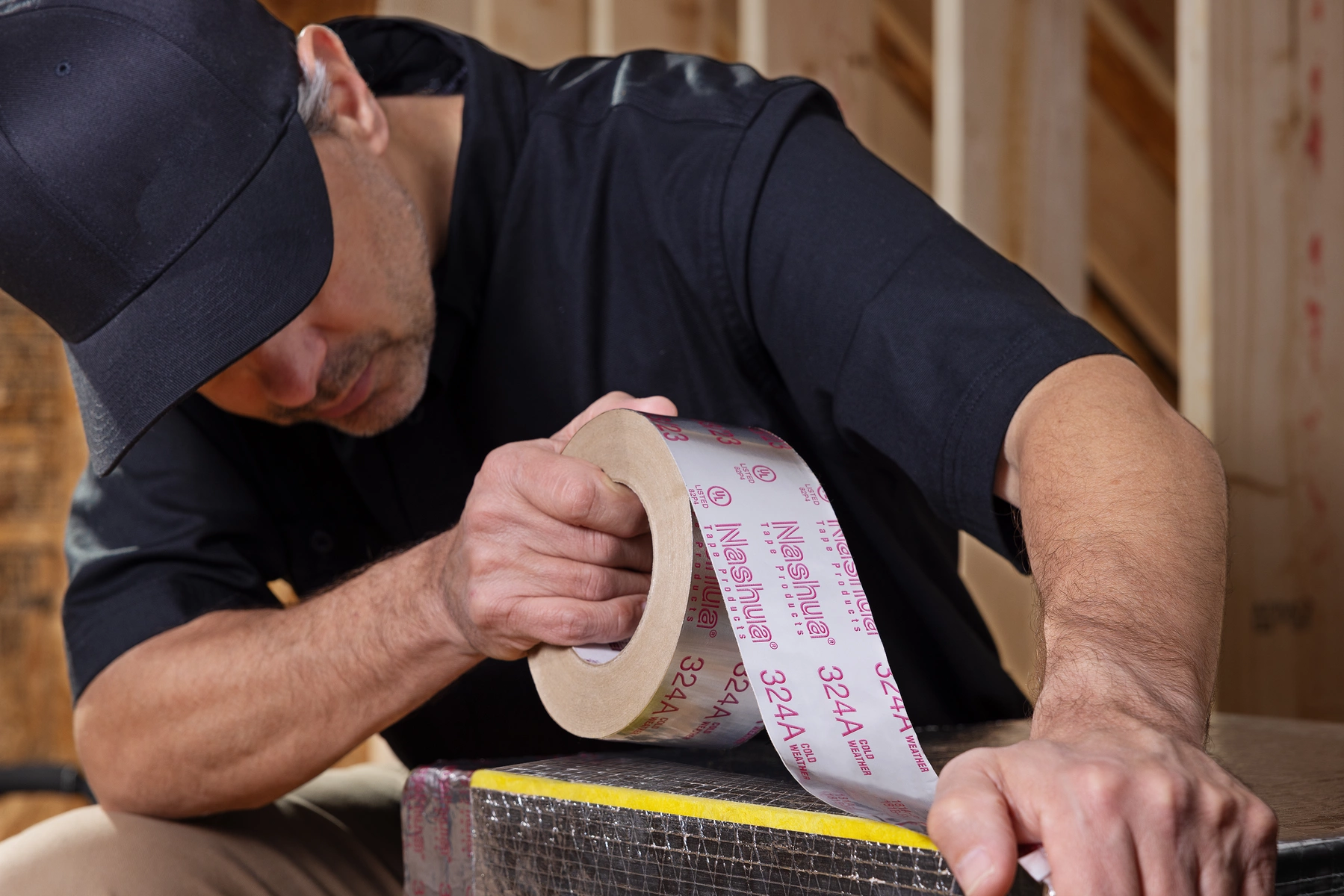 324A UL 181AP  BFX Listed Premium Cold Weather Foil Tape Item 2