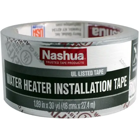 WATER HEATER Heater Installation Tape Item 4