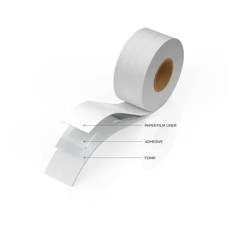 2932O SingleCoated Medical Foam Tape (1/32) Item 2