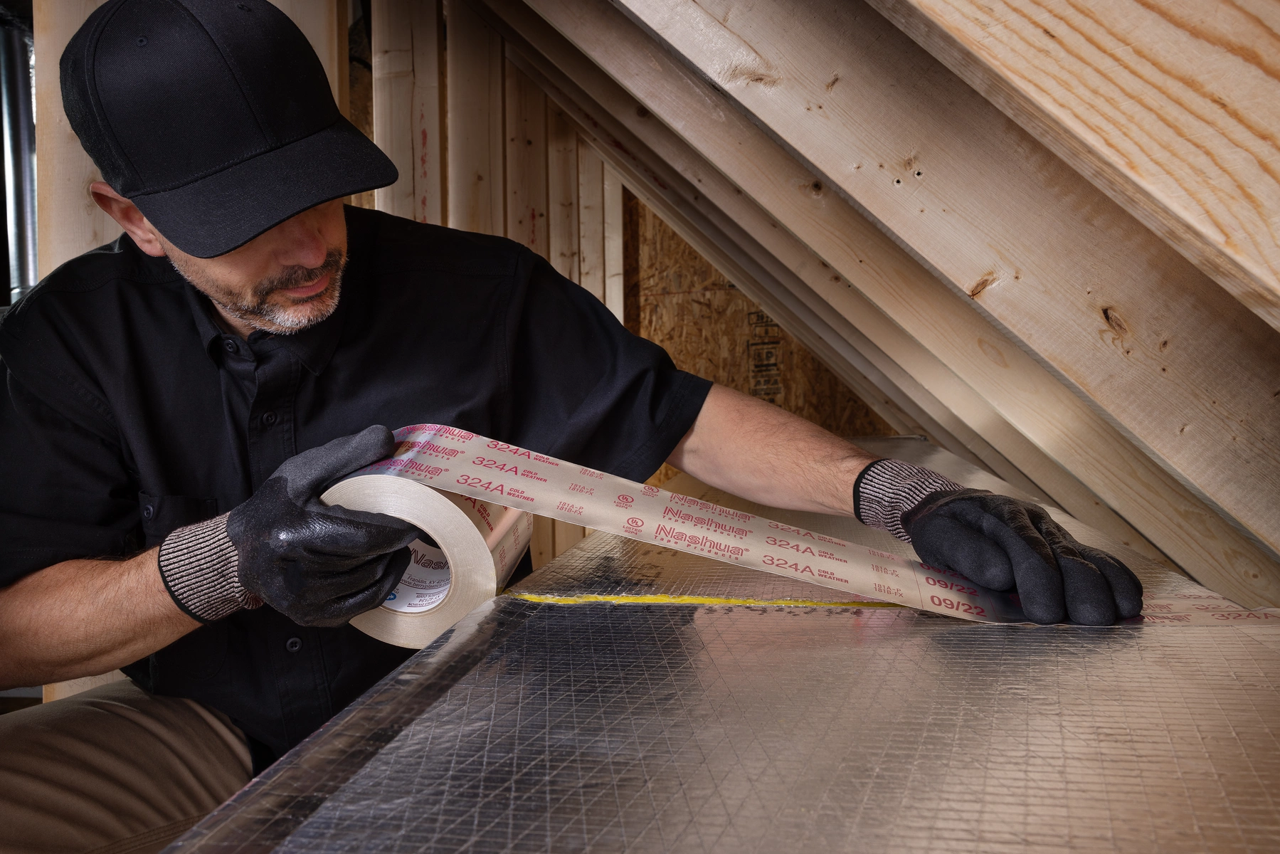 324A UL 181AP  BFX Listed Premium Cold Weather Foil Tape Item 3