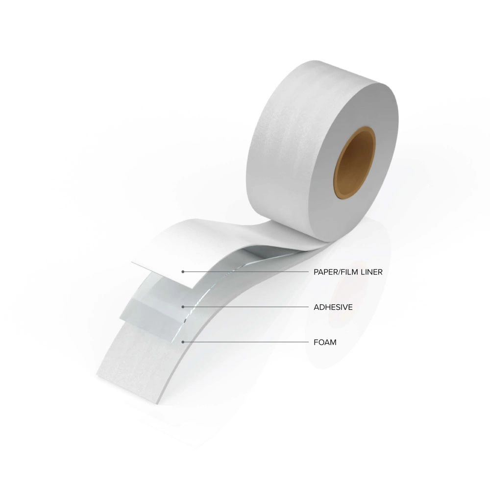 3493Y SingleCoated Medical Foam Tape (1/16) Item 1